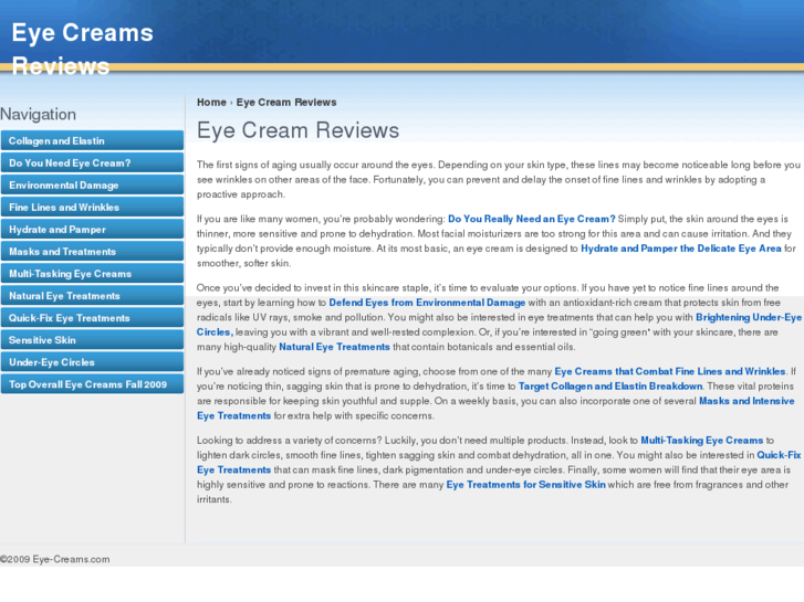 www.eye-creams.com