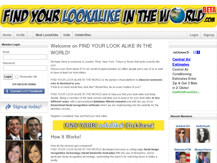 www.findyourlookalikeintheworld.com