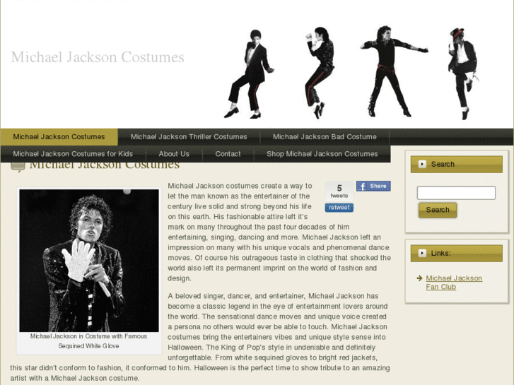 www.michaeljacksonthrillercostumes.net