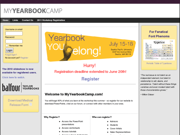 www.myyearbookcamp.com