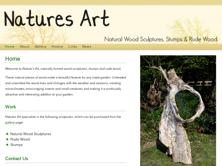 www.naturesartwoodsculptures.com