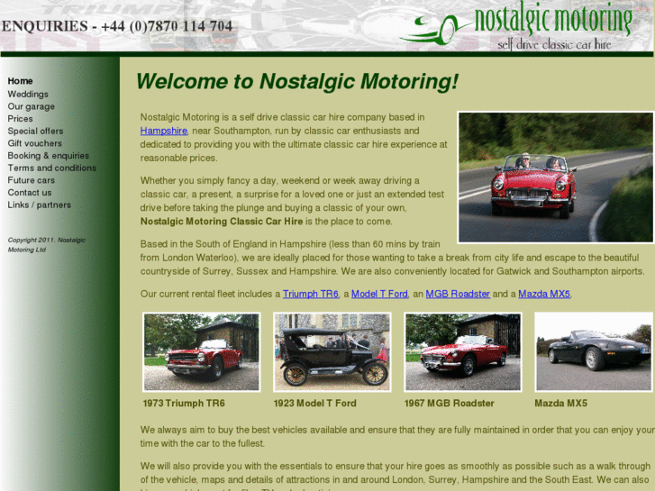 www.nostalgicmotoring.co.uk