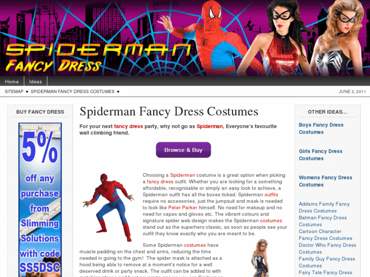 www.spidermanfancydress.co.uk