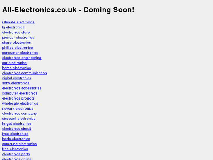 www.all-electronics.co.uk