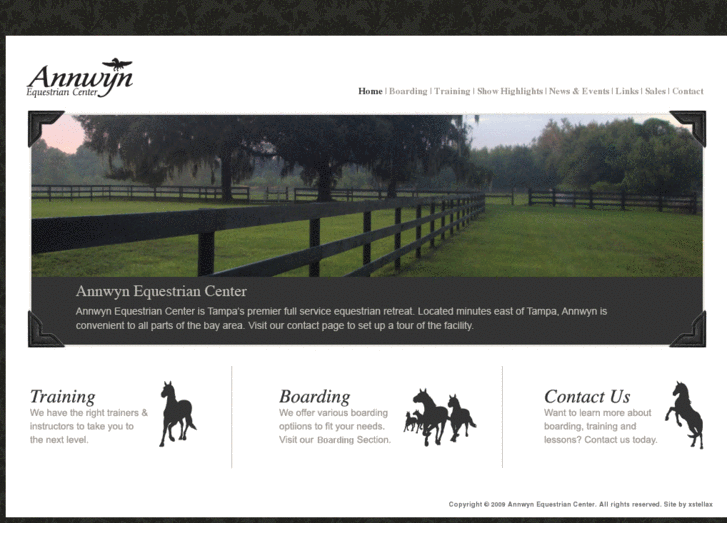 www.annwynequestriancenter.com