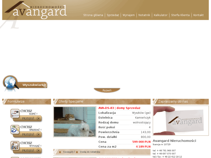 www.avangard-nieruchomosci.com