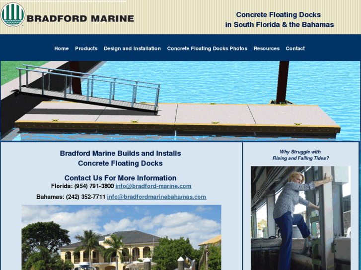 www.bradfordmarineconcretefloatingdocks.com