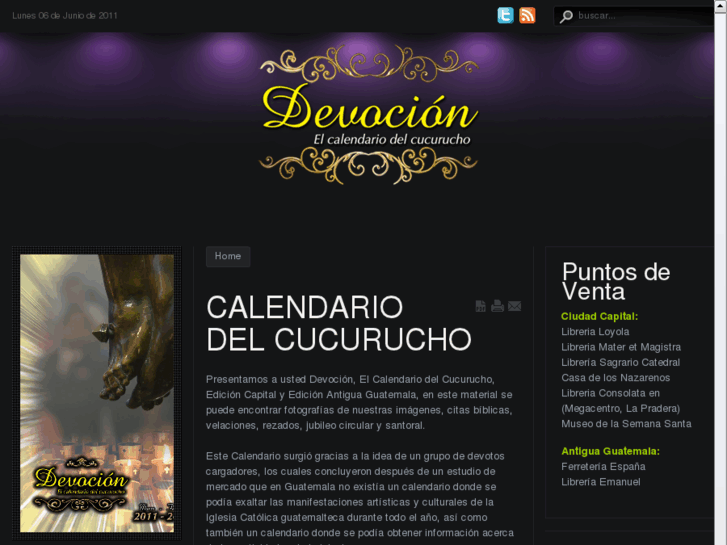 www.calendariodelcucurucho.com