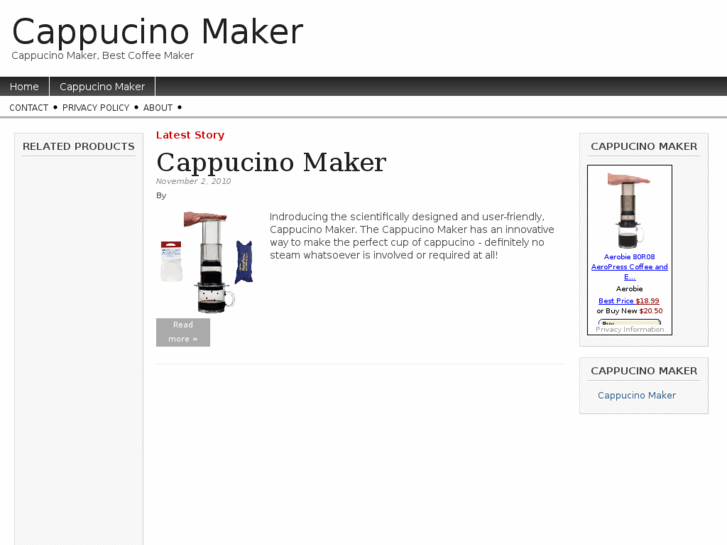 www.cappucinomaker.net