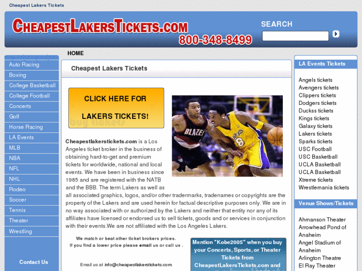 www.cheapestlakerstickets.com