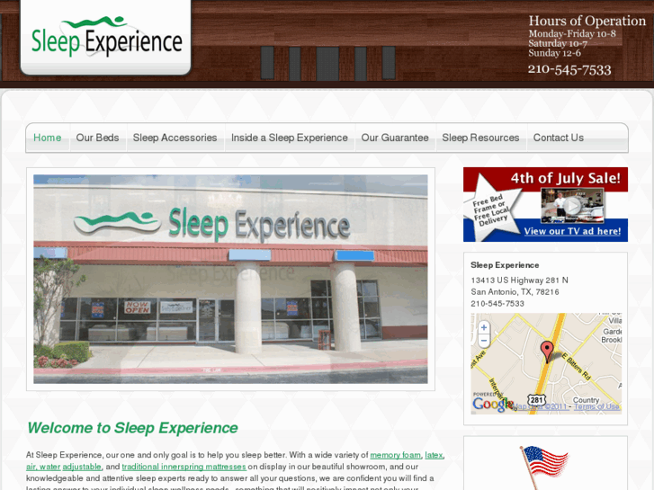 www.experiencethesleep.com