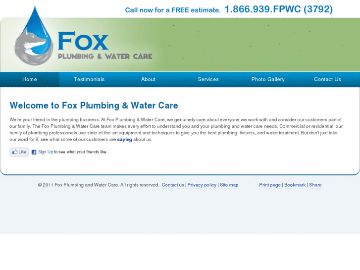 www.foxplumbingandwatercare.com