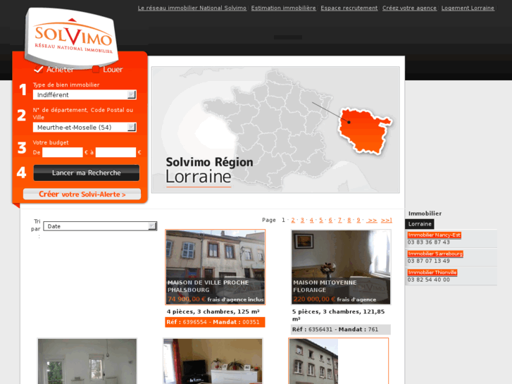 www.immobilier-lorraine-solvimo.com