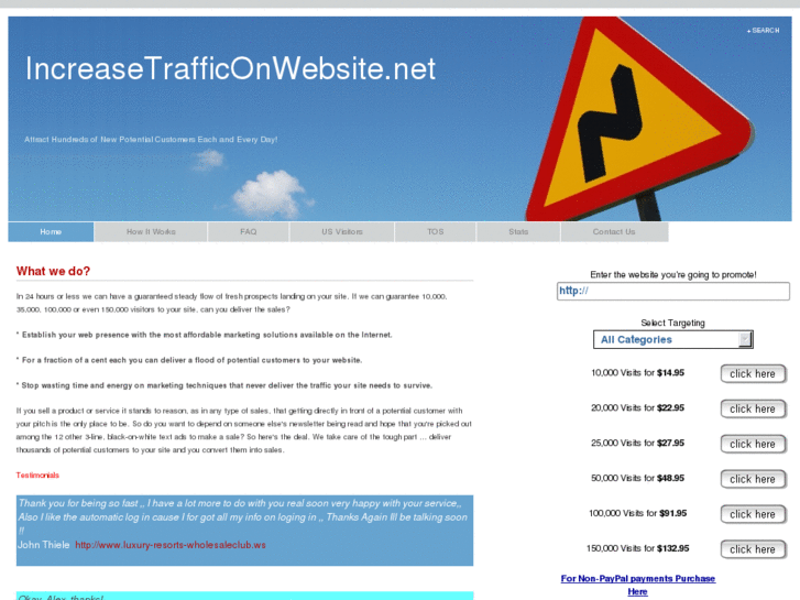 www.increasetrafficonwebsite.net