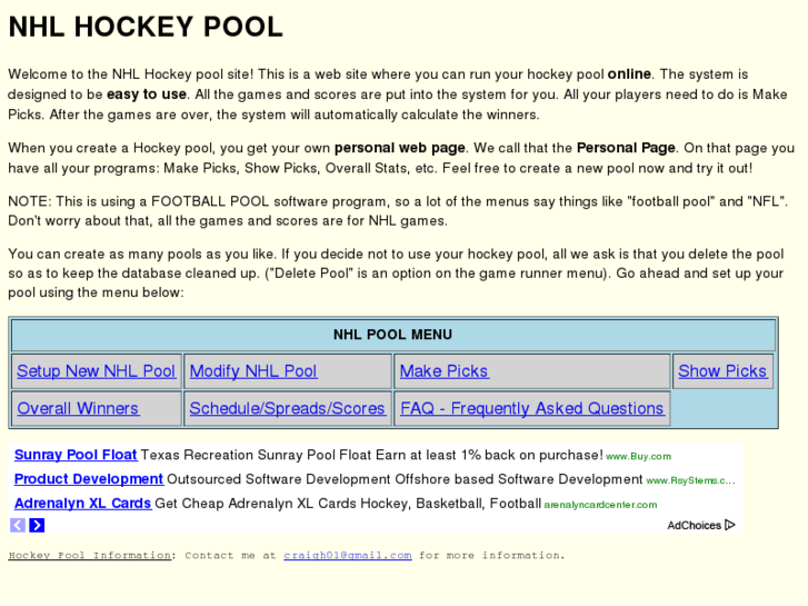 www.nhlpool.net