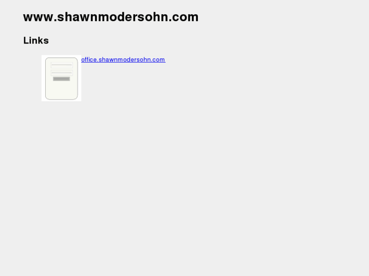 www.shawnmodersohn.com