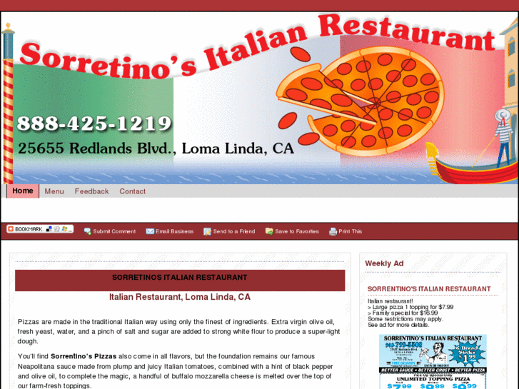 www.sorrentinospizza.net