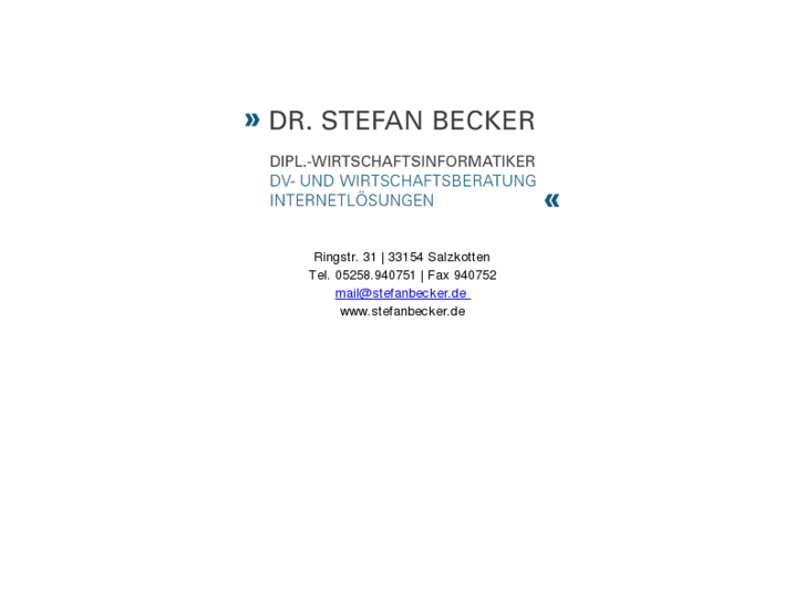 www.stefanbecker.de