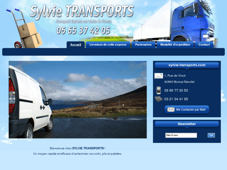 www.sylvie-transports.com