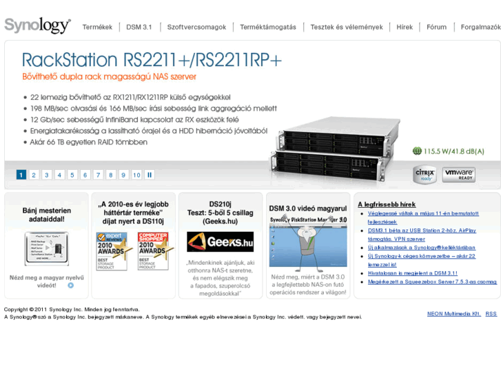 www.synology.hu