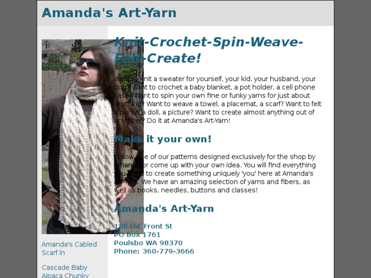 www.amandasartyarn.com