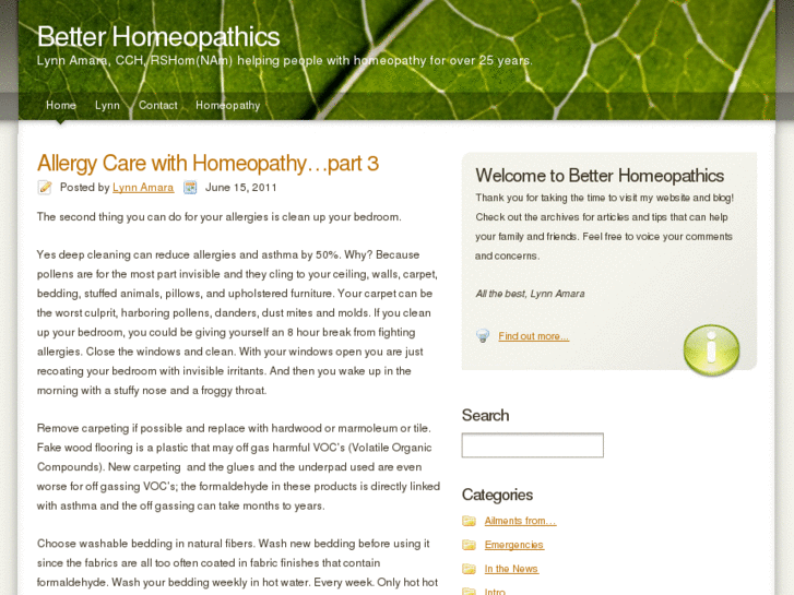 www.betterhomeopathics.com