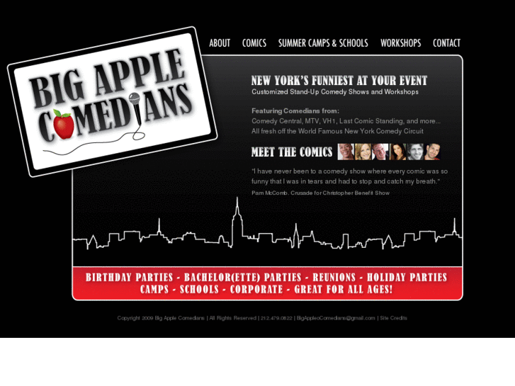 www.bigapplecomedians.com