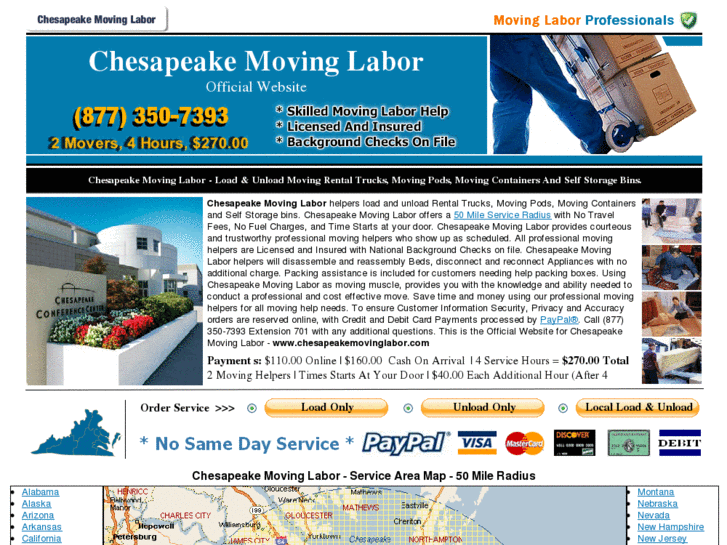 www.chesapeakemovinglabor.com