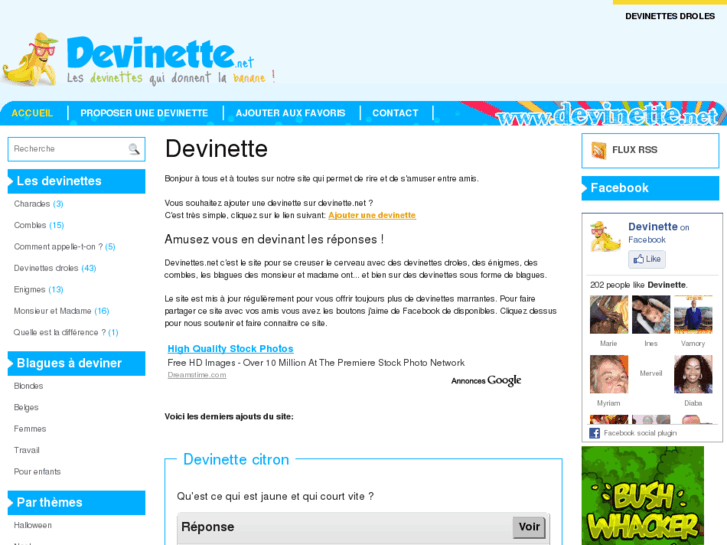 www.devinette.net