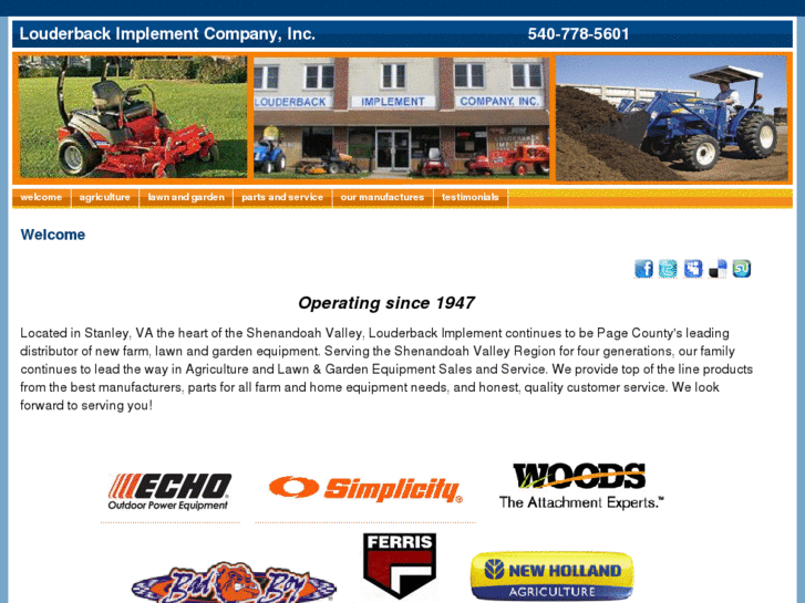 www.louderbackimplement.com