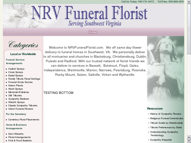 www.nrvsympathyflorist.com