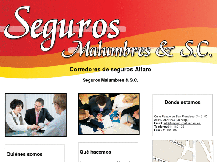 www.segurosmalumbres.es