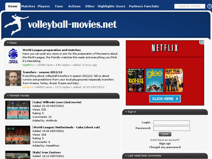 www.volleyball-movies.net