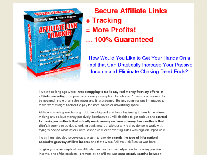 www.affiliatelinktracker.com