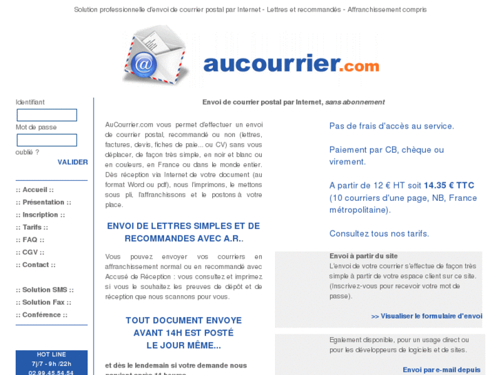 www.aucourrier.com