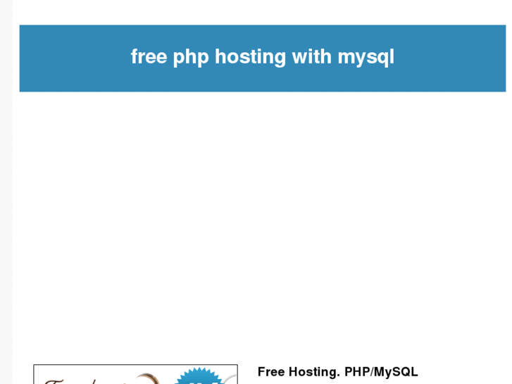 www.free-php-hosting-with-mysql.com