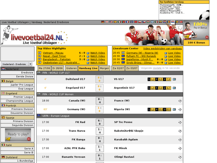 www.livevoetbal24.nl