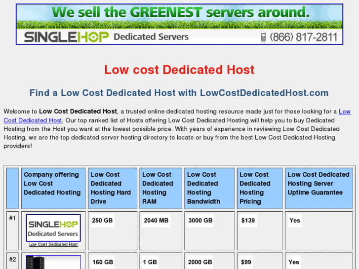 www.lowcostdedicatedhost.com