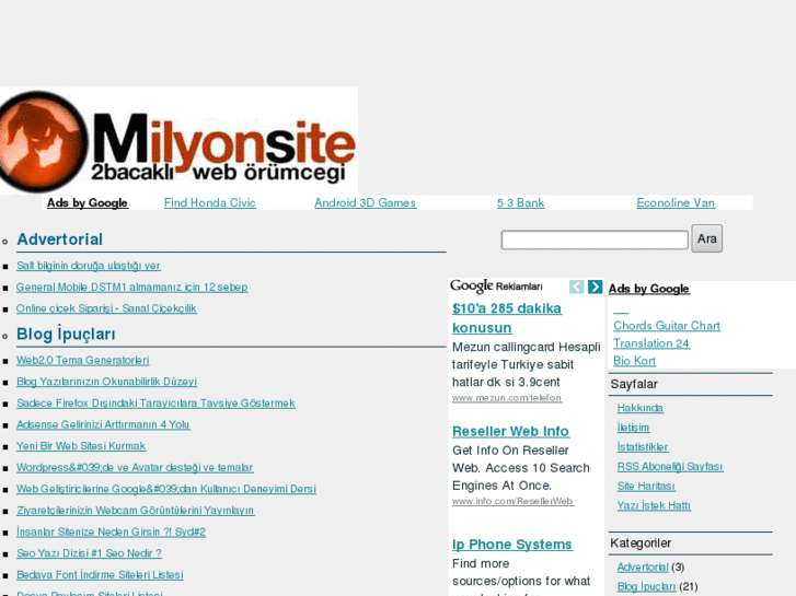 www.milyonsite.com