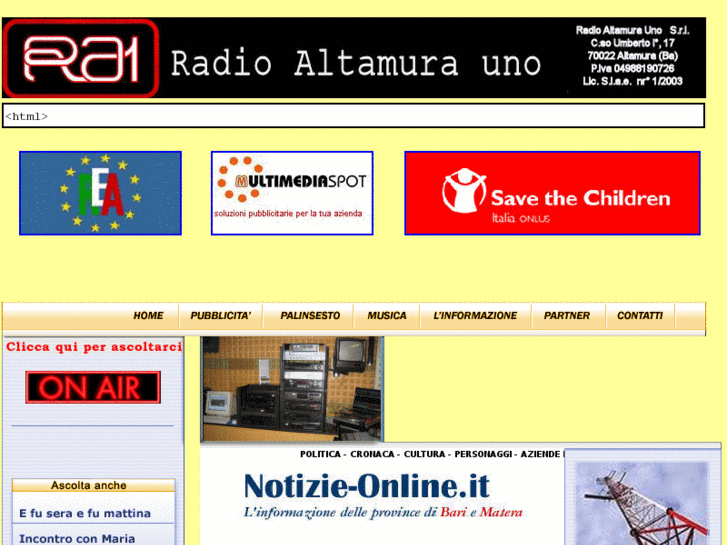 www.radioaltamurauno.it