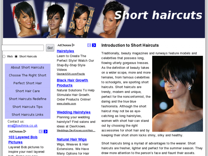 www.shorthaircuts.org.uk