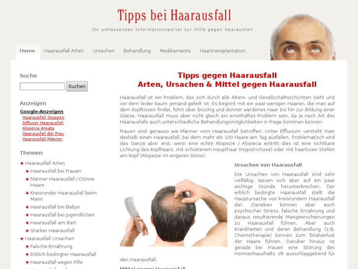 www.tipps-bei-haarausfall.de