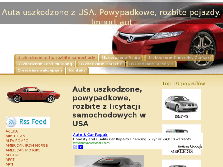 www.uszkodzone-auta.info