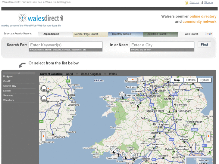 www.walesdirect.info