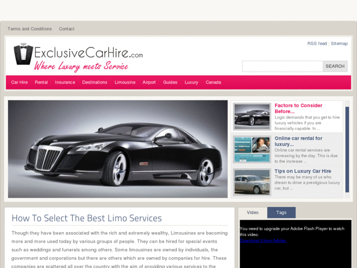 www.exclusivecarhire.com