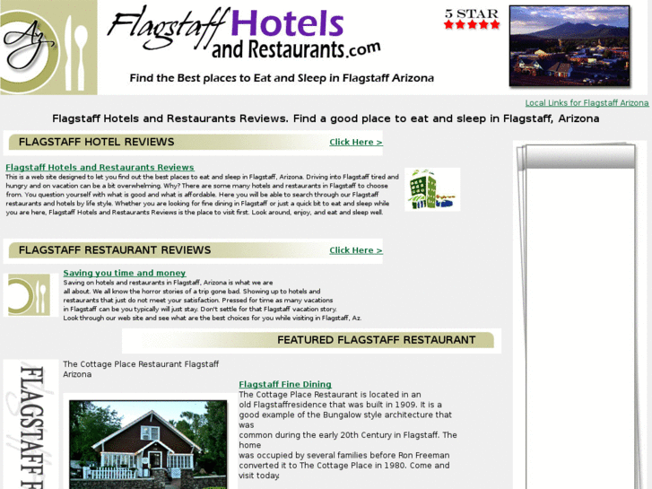 www.flagstaffhotelsandrestaurants.com