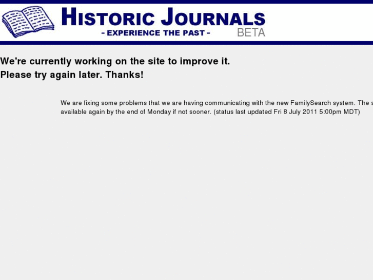 www.historicjournals.com