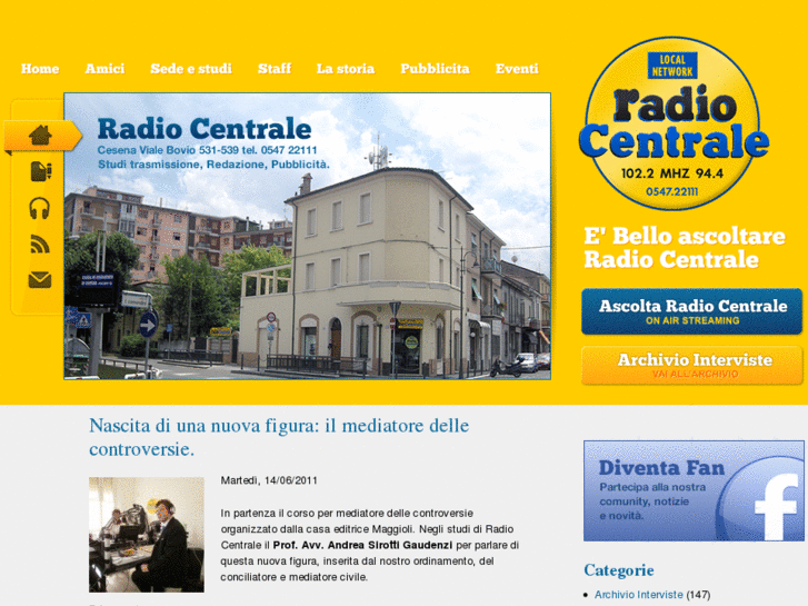 www.radiocentrale.eu