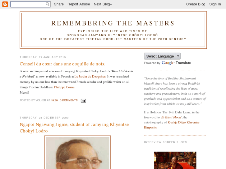 www.rememberingthemasters.org