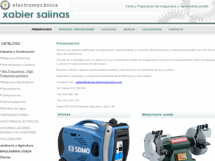www.salinas-electromecanica.com